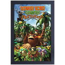 Donkey Kong Country Returns Game Cover Art 11"X17" Framed Print