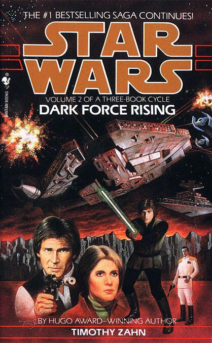 Timothy Zahn - Star Wars: Dark Force Rising (The Thrawn Trilogy, Book 2) (Mass Market Paperback) (used)