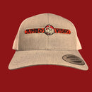 Jumbo Video Orange Logo Grey Mesh Hat