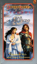 Margaret Weis, Tracy Hickman - War of the Twins (Dragonlance: Legends, Book 2) (Mass Market Paperback) (used)