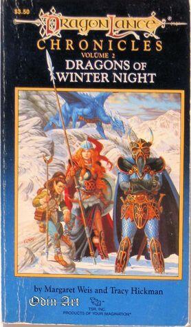 Margaret Weis, Tracy Hickman - Dragons of Winter Night (Dragonlance: Chronicles, Book 2) (Mass Market Paperback) (used)