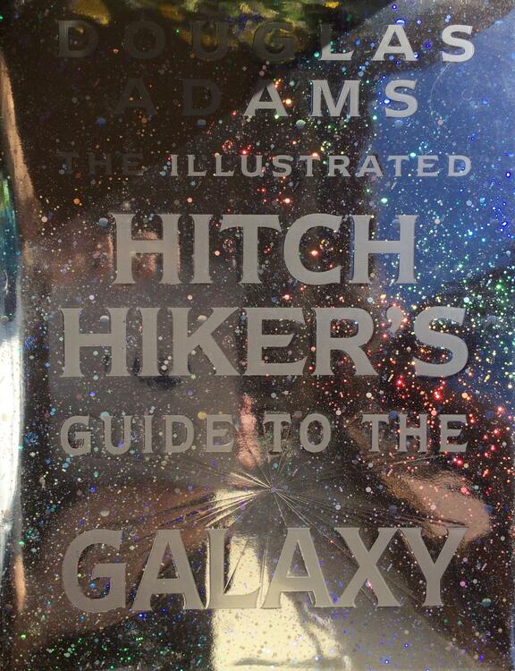 Douglas Adams - The Illustrated Hitchhiker's Guide to the Galaxy (used)