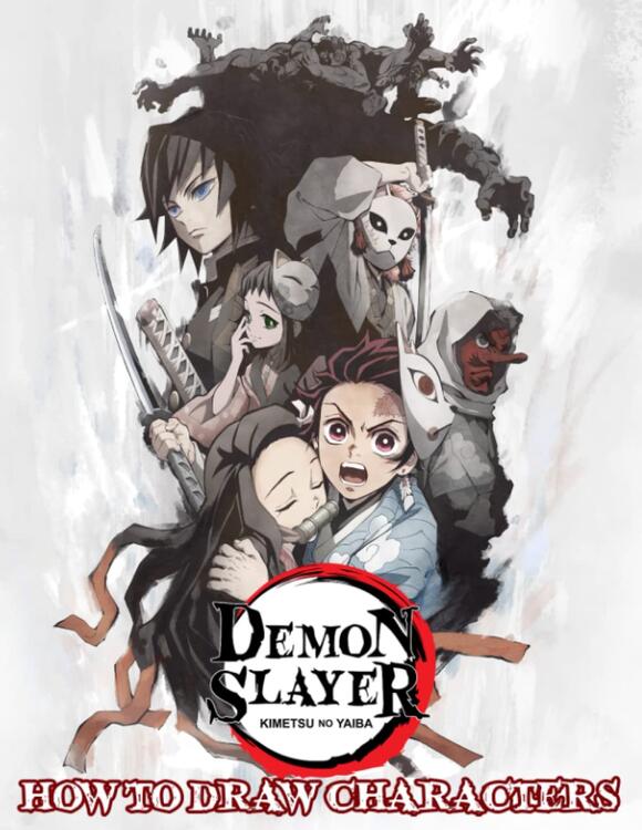 How to Draw Characters from Demon Slayer: Kimetsu no Yaiba (used)