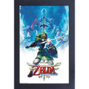 Legend of Zelda: Skyward Sword Drawing 11" x 17" Framed Print