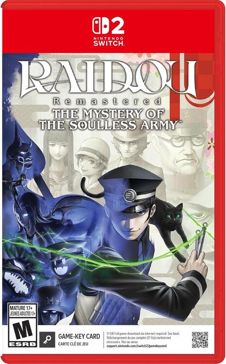 Raidou: Remastered – The Mystery of the Soulless Army [Launch Edition] [Game-Key Card] (used)