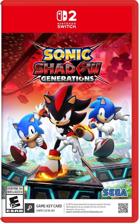 Sonic X Shadow Generations [Game-Key Card] (used)
