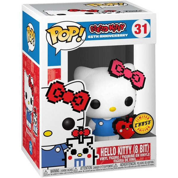 Pop! Hello Kitty: Hello Kitty (8-Bit) [31] Chase Varient - Heart (used)