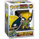 Pop! Marvel Zombies: Zombie Wolverine [662] Glow in the Dark (used)