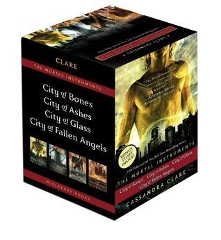 Cassandra Clare - The Mortal Instruments Box Set (City of Bones / City of Ashes / City of Glass / City of Fallen Angels) (used)