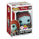 Pop! Nightmare Before Christmas: Sally (Seated) [209] Glow in the Dark|Flocked (used)