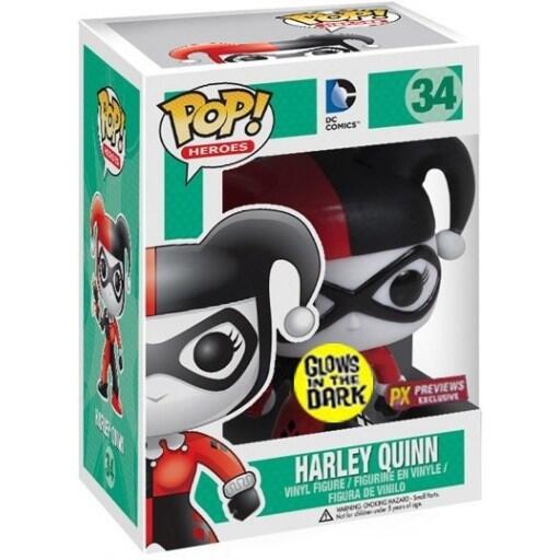 Pop! DC Comics: Harley Quinn [34] Glow in the Dark (used)