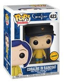 Pop! Coraline: Coraline in Raincoat [423] Chase Variant - Hat (used)