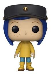 Pop! Coraline: Coraline in Raincoat [423] Chase Variant - Hat (used)