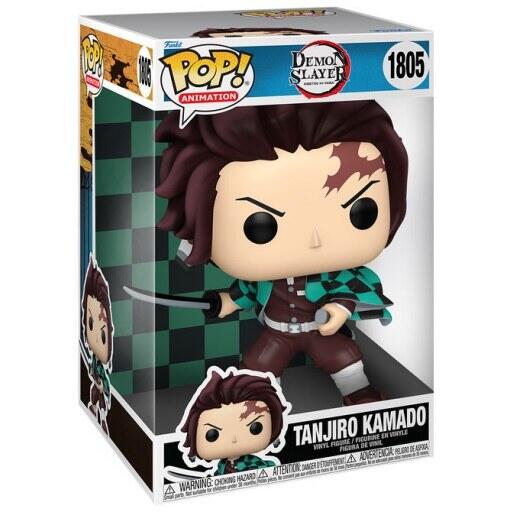 Pop! Demon Slayer: Tanjiro Kamado [1805] Jumbo Sized (used)
