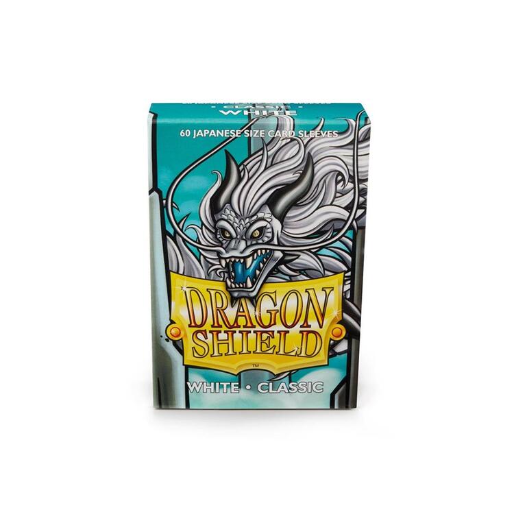 Dragon Shield - Japanese Sleeves (White) (60 Count)