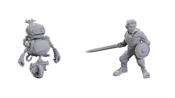 Critical Role Unpainted Miniatures - Wave 23: Orym, of the Air Ashari & Fresh Cut Grass