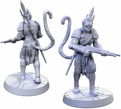 Starfinder Unpainted Miniatures: Maraquoi Hunter