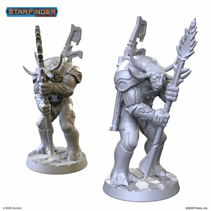 Starfinder Unpainted Miniatures: Nuar Enforcer