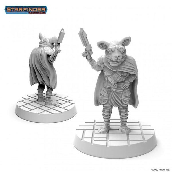 Starfinder Unpainted Miniatures: Ysoki Gang Leader