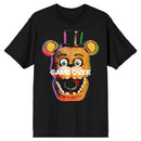 Five Nights at Freddys Freddys Face Game Over T-shirt (large)