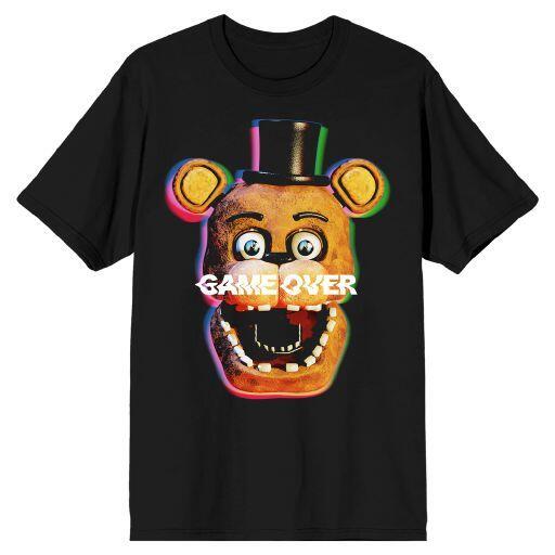 Five Nights at Freddys Freddys Face Game Over T-shirt (large)