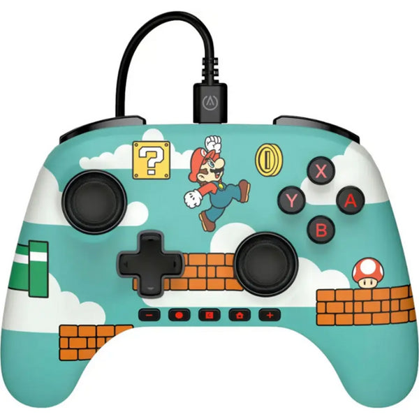 PowerA - Advantage Wired Controller for Nintendo Switch 2- Mario Time