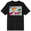 Futurama Fry Shut Up And Take My Money Black T-Shirt