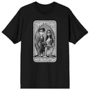 Corpse Bride Tarot Card Black T-Shirt (xlarge)