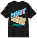 Friends TV Show Pivot Mens Black T-Shirt (large)