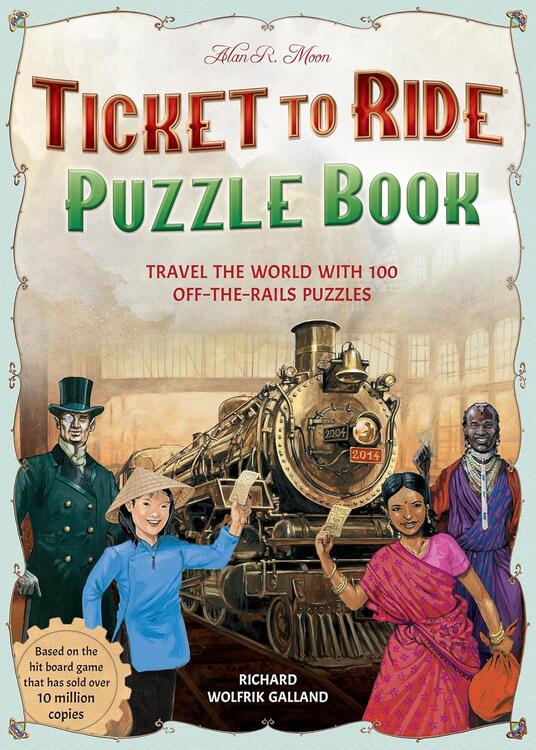Richard Wolfrik Galland - Ticket To Ride: Puzzle Book (used)