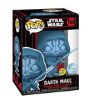 Pop! Star Wars: Darth Maul (Hologram) [740] Glow in the Dark (used)