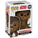 Pop! Star Wars: Chewbacca with Porg [195] (used)