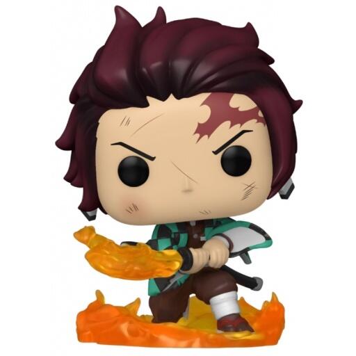 Pop! Demon Slayer: Tanjiro Kamado (Hinokami Kagura Dance) [874] (used)