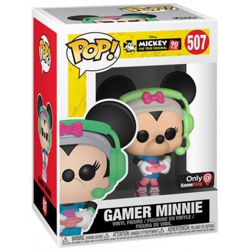 Pop! Mickey Mouse 90 Years: Gamer Minnie [507] (used)