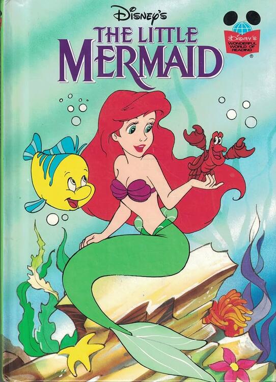 Disney's The Little Mermaid (Disney's Wonderful World of Reading, Grolier Book Club Edition) (used)