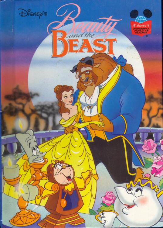 Disney's Beauty and the Beast (Disney's Wonderful World of Reading, Grolier Book Club Edition) (used)