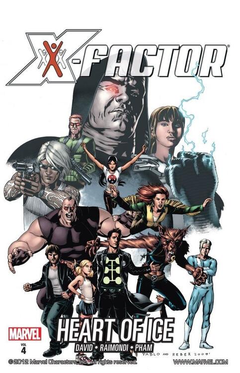 X-Factor (2005) - Volume 4: Heart of Ice (Hardcover) (used)