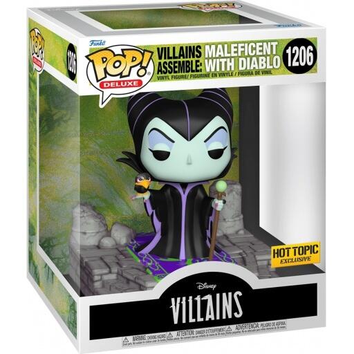 Pop! Disney Villains Assemble: Maleficent with Diablo [1206] (used)