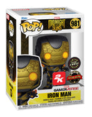 Pop! Marvel Midnight Suns: Iron Man [981] Chase Variant - Glow in the Dark (used)