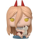 Pop! Chainsaw Man: Power with Meowy [1766] Chase Variant - Flocked (used)