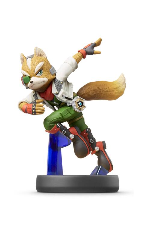 Super Smash Bros: Fox Amiibo (Damaged Box)