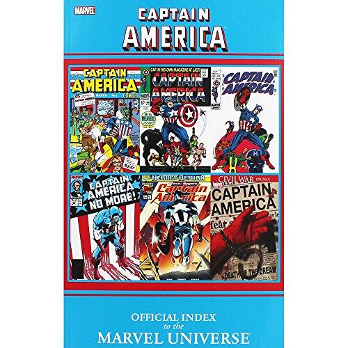 Captain America: Official Index to the Marvel Universe (used)