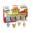 Bitty Pop! Pokemon: Squirtle / Eevee / Growlithe / Psyduck [4-Pack]