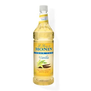 Monin-Sugar Free Vanilla Syrup, 1L Bottle