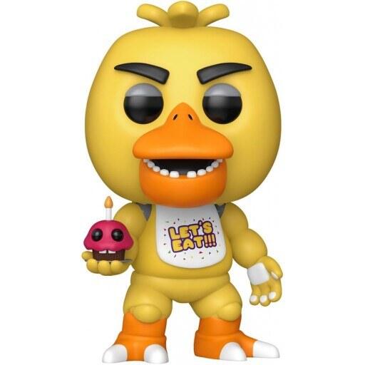 Pop! Five Nights at Freddy's: Chica with Cupcake (10th Anniversary) [1063] (used)