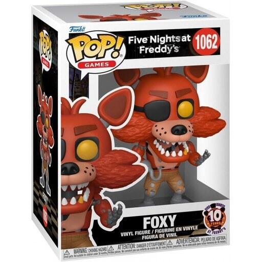 Pop! Five Nights at Freddy's: Foxy (10th Anniversary) [1062] (used)