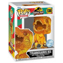 Pop! Jurassic Park: Tyrannosaurus Rex (Translucent Amber) [1380] (used)