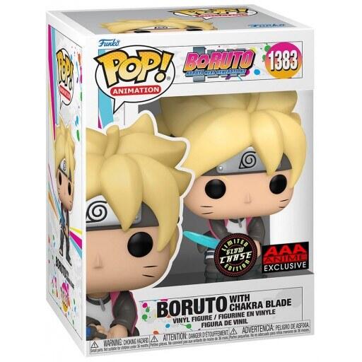 Pop! Boruto: Boruto with Chakra Blade [1383] Glow Chase Variant (used)