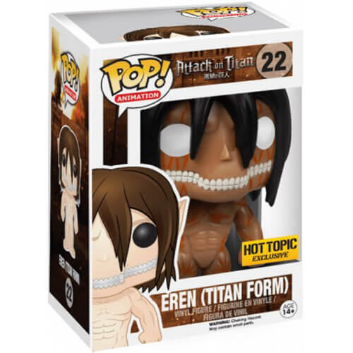 Pop! Attack on Titan: Eren (Titan Form) [22] (Rage) *Damaged Box (used)