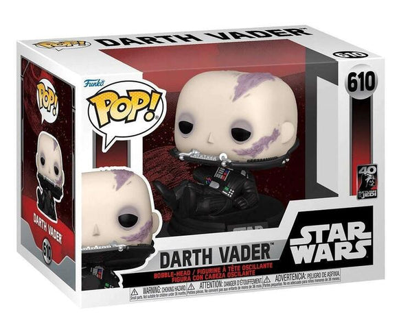 Pop! Star Wars: Darth Vader (Unmasked) [610] (used)
